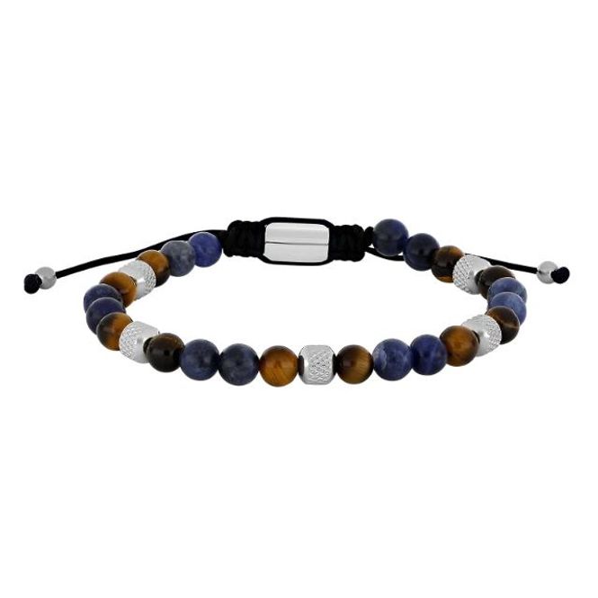Hovedbilde SON armbånd sodalite/yellow ...