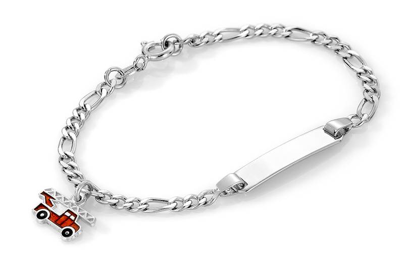 Brannbil armband ID-plate