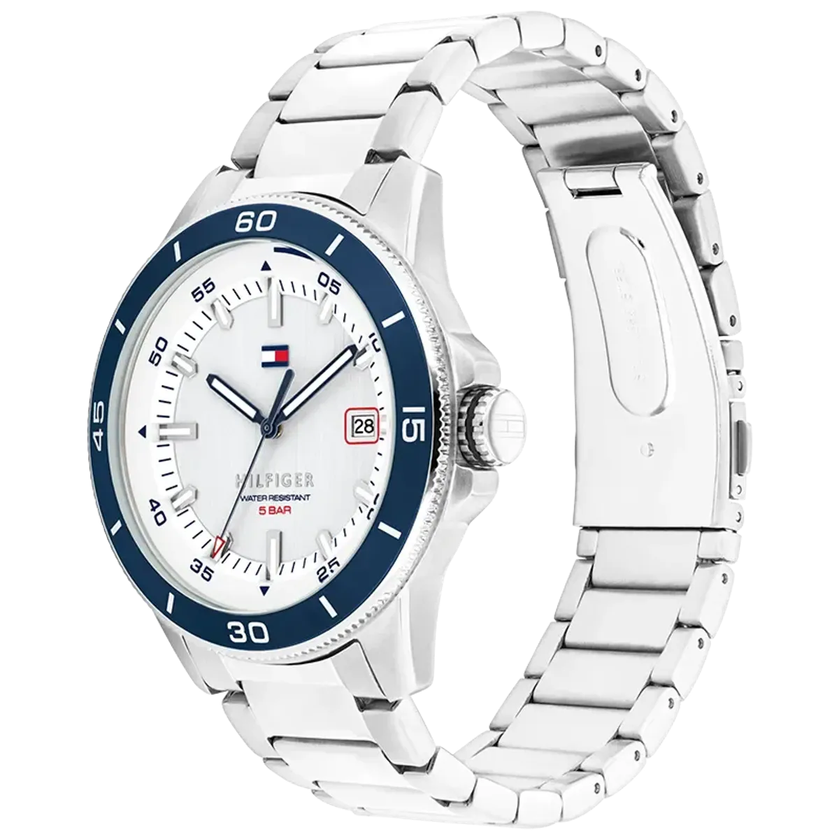 Tommy Hilfiger hvit/stål