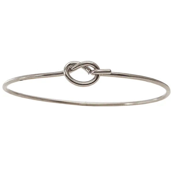 Hovedbilde Knot armring, rhodinert