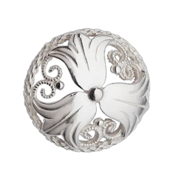 Hovedbilde Knapp Lofoten 19 mm, hvit