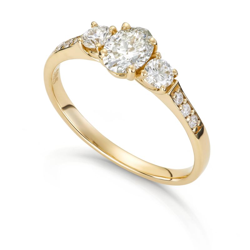 Ring Roma LAB diamant 0,87ct