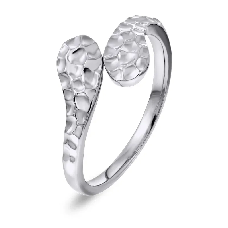 Fern ring i sølv