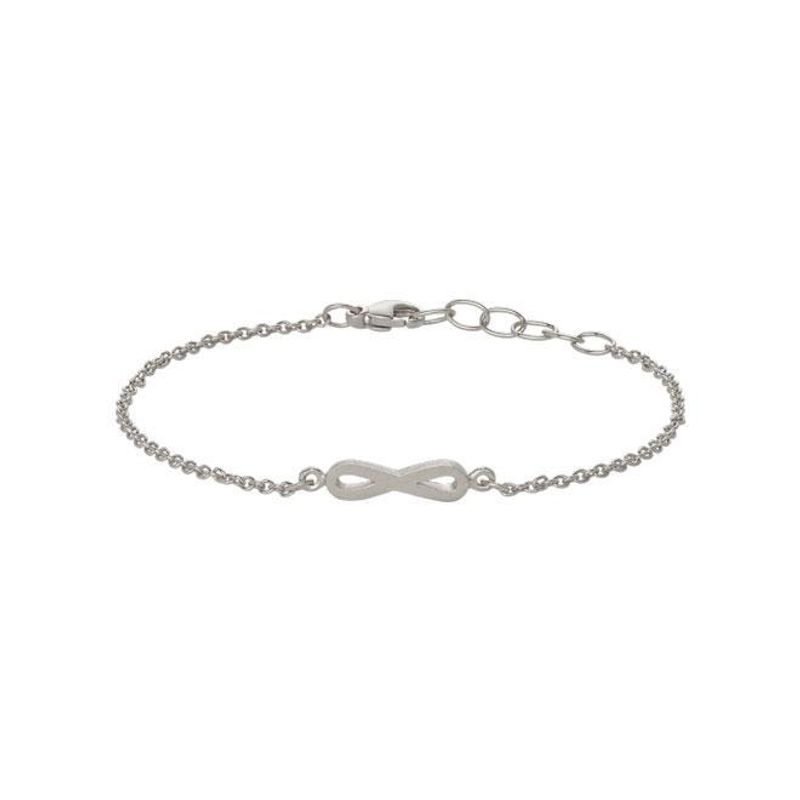 Armbånd i sølv med eternity sign