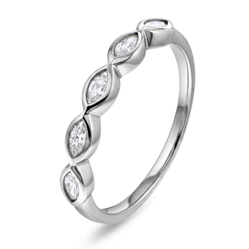 Dazzle ring i sølv