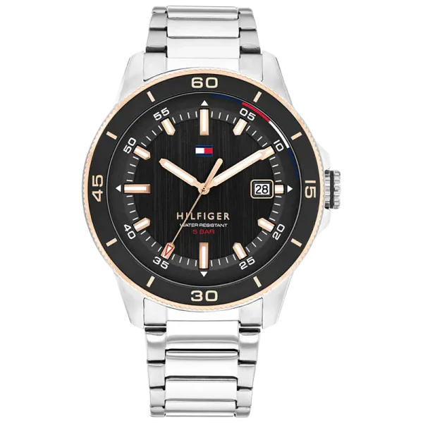 Hovedbilde Tommy Hilfiger sort/stål