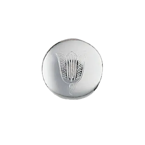 Hovedbilde Knapp Lofoten 16mm, hvit