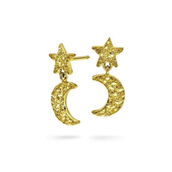 Hovedbilde Celeste øredobber i forgylt ...